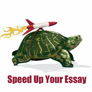 Speed up your essay